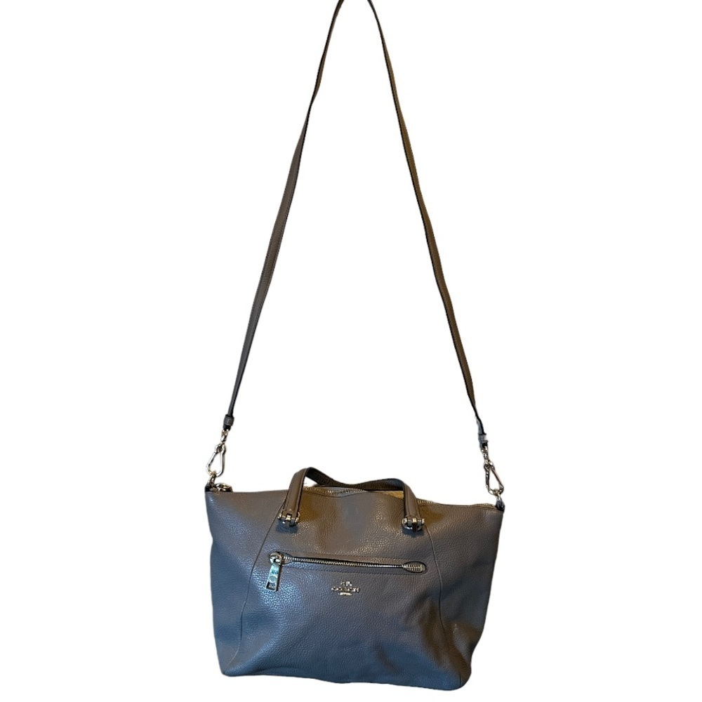 Coach Pebbled‎ Leather Purse
